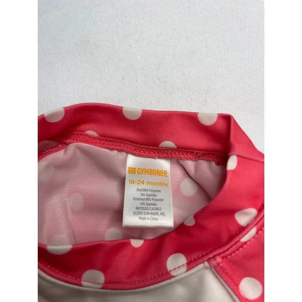 Gymboree size 12/18 Adorable Polka Dot‎ Kitty Tee